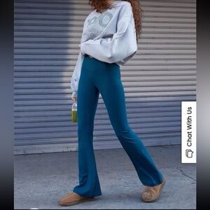 NWT Pacsun Teal Yoga Pant Flare Bootcut Legging
